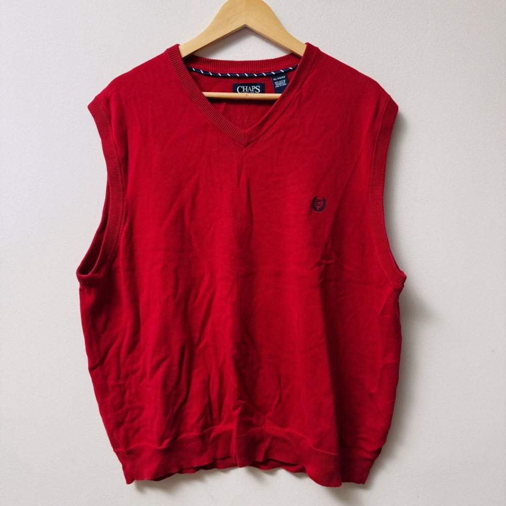 Men’s Chaps Cotton Vest